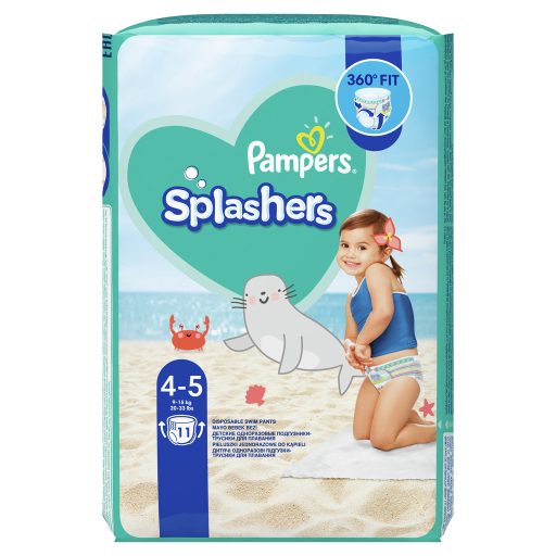 PAMPERS Splashers úszópelenka, méret 4 (11 db) 9-15 kg