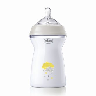 CHICCO Natural Feeling cumisüveg 330 ml semleges 6h+