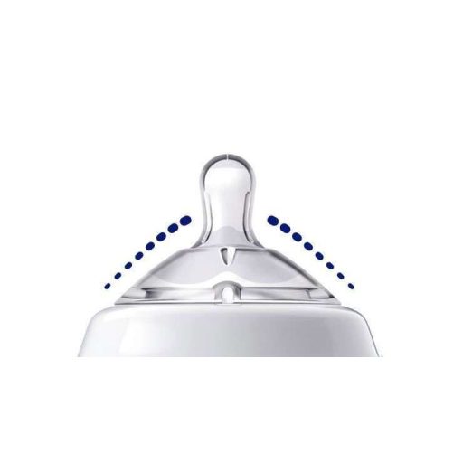CHICCO Natural Feeling cumisüveg 330 ml semleges 6h+