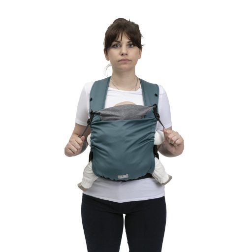 CHICCO Skin Fit - Green Wood gyermekhordozó
