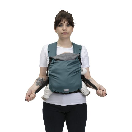 CHICCO Skin Fit - Green Wood gyermekhordozó