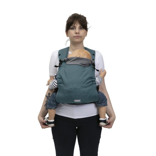 CHICCO Skin Fit - Green Wood gyermekhordozó