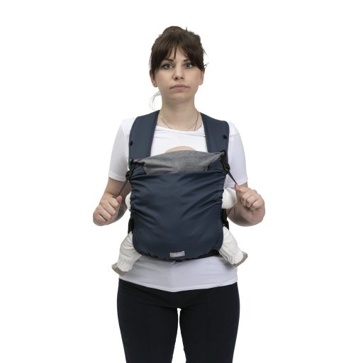 CHICCO Gyermek hordozó Skin Fit - Blue Passion