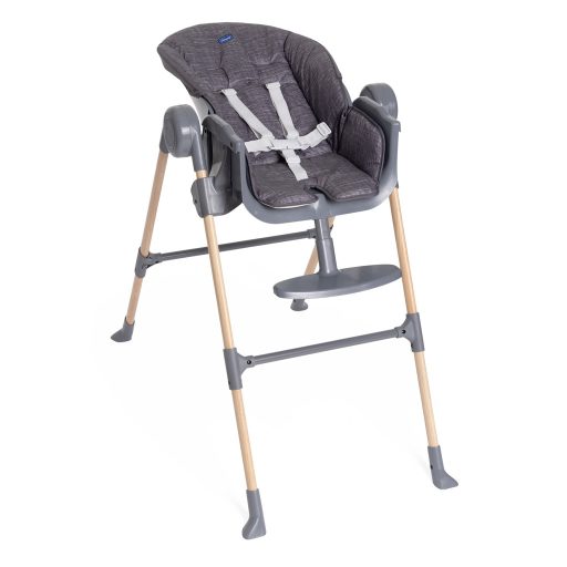 CHICCO Polly Essential etetőszék - Szén