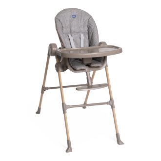 CHICCO Etetőszék Polly Essential - Ash
