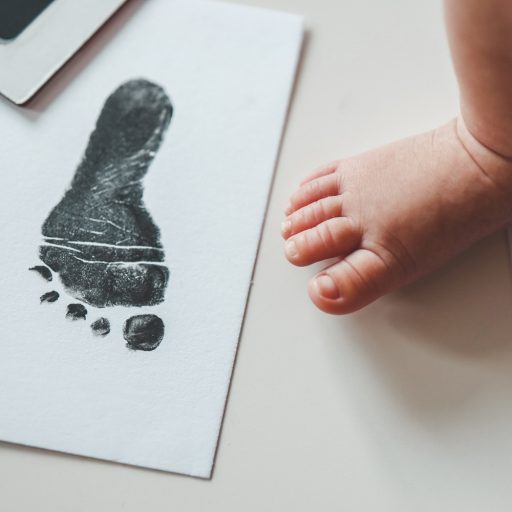 BABY DAB Lenyomatkészítő - lila