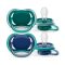 Philips AVENT SCF085/31 Játszócumi Ultra air neutral 6-18hó fiús kék, 2db