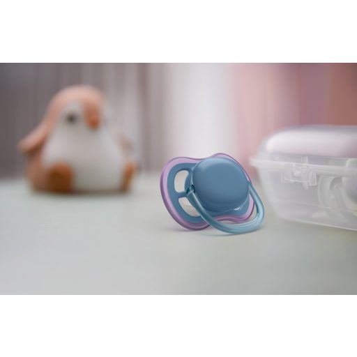 Philips AVENT SCF085/34 Játszócumi Ultra air neutral 6-18hó lányos kék, 2db