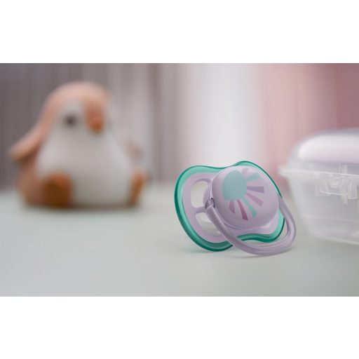 Philips AVENT SCF086/04 Játszócumi Ultra air Mintás 0-6hó napocska, 1 db