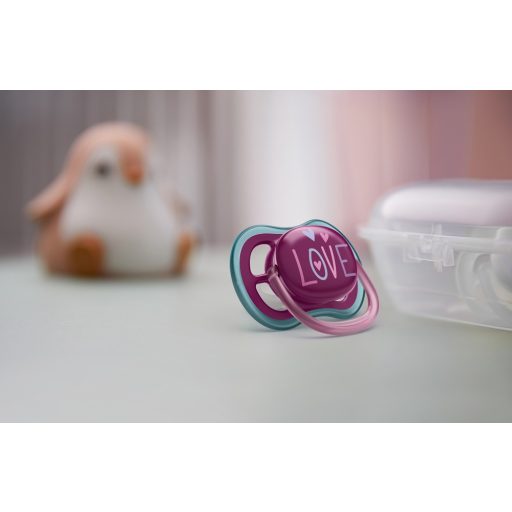 Philips AVENT SCF349/22 játszócumi Ultra air 18hó+ lányos (elefánt), 2db