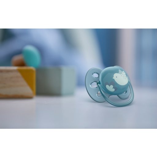 Philips AVENT SCF091/15 Játszócumi Ultrasoft Premium Állat 6-18hó fiús, 2 db