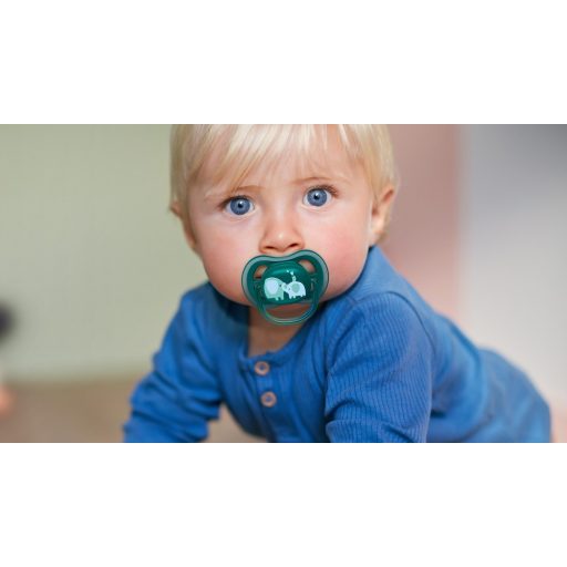 Philips AVENT SCF349/18 Játszócumi Ultra air 18hó+ fiús (elefánt), 2db