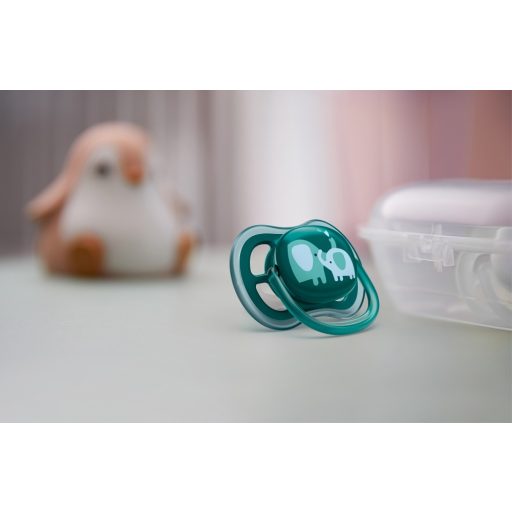 Philips AVENT SCF349/18 Játszócumi Ultra air 18hó+ fiús (elefánt), 2db