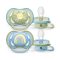 Philips AVENT SCF085/58 Játszócumi Ultra air Mintás 0-6hó fiús (szivárvány), 2db