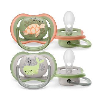   Philips AVENT SCF085/60 Játszócumi Ultra air Mintás 6-18hó fiús ( tenger), 2 db