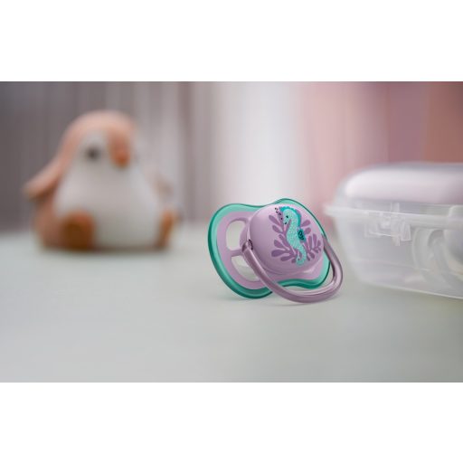 Philips AVENT SCF085/61 Játszócumi Ultra air Mintás 6-18hó lányos (tenger), 2db