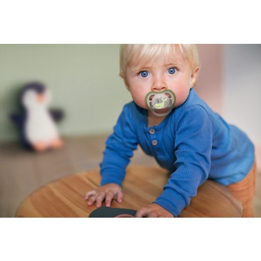 Philips AVENT SCF086/05 Játszócumi Ultra air Mintás 6-18hó bálna, 1db