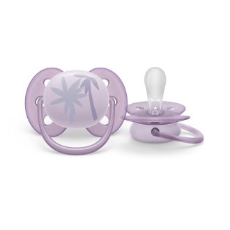   Philips AVENT SCF092/03 Játszócumi Ultrasoft Premium 0-6hó lila 1 db