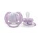 Philips AVENT SCF092/03 Játszócumi Ultrasoft Premium 0-6hó lila 1 db