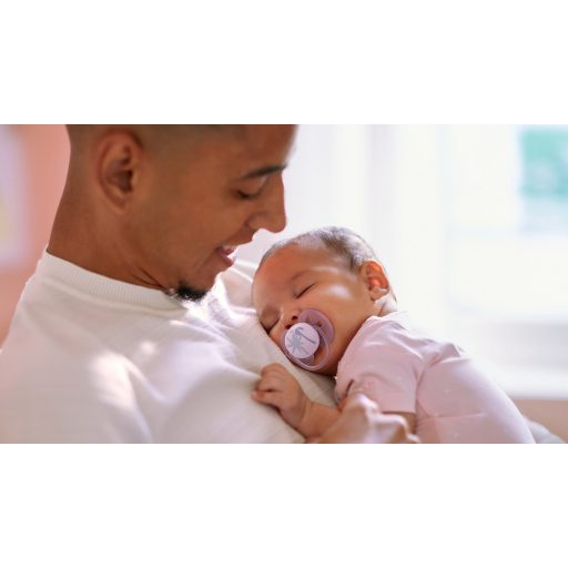 Philips AVENT SCF092/03 Játszócumi Ultrasoft Premium 0-6hó lila 1 db
