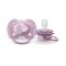 Philips AVENT SCF092/05 Játszócumi Ultrasoft Premium 6-18hó lila, 1 db