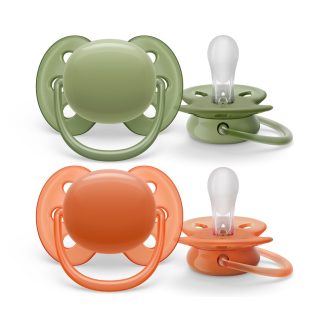   Philips AVENT SCF093/01 Játszócumi Ultrasoft Premium neutral 18hó+ 2 db