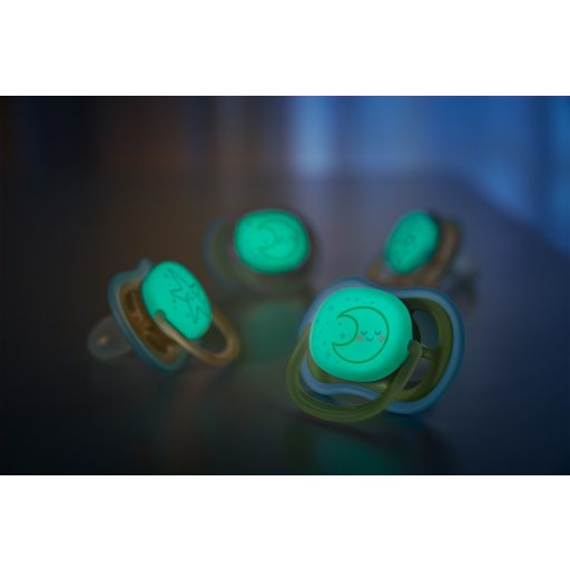 Philips AVENT SCF376/23 Játszócumi Ultra air éjszakai 18hó+ neutral 2db