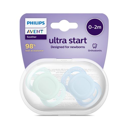 Philips AVENT SCF075/02 Játszócumi ultra start neutral 0-2hó fiús 2 db