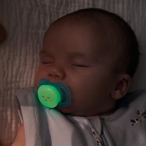 Philips AVENT SCF075/08 Játszócumi ultra start éjszakai 0-2hó fiús 2 db