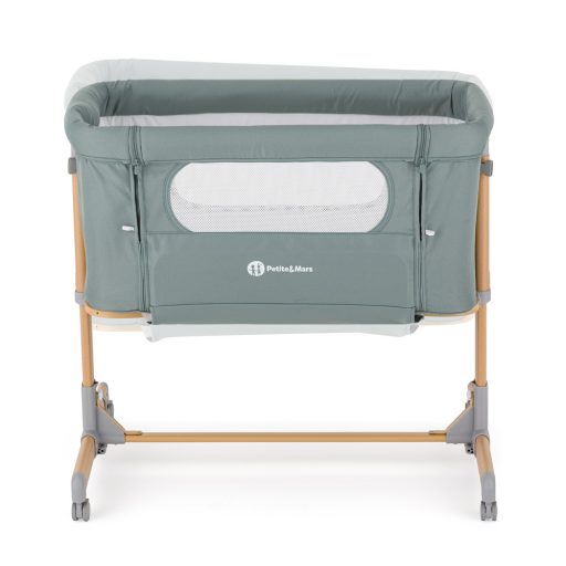 PETITE&MARS Állítható kiságy Grace Compact Foggy Green