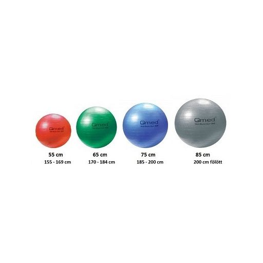 QMED Fizioball Gimnasztikai labda 75cm