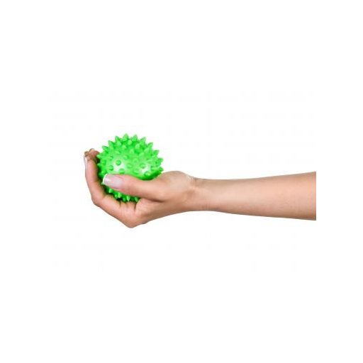 QMED Tüskés masszázslabda 9cm (piros)