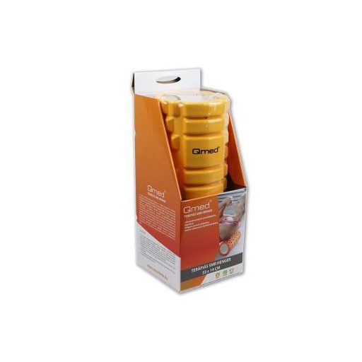QMED Terápiás SMR henger 33x14cm (narancssárga)