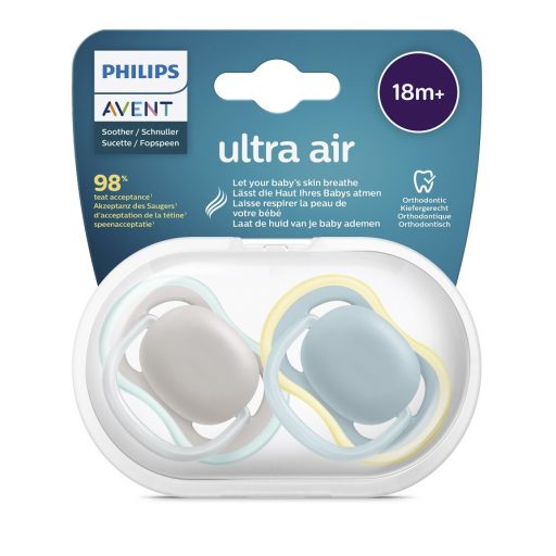 Philips AVENT SCF349/01 Ultra air játszócumi neutral 18hó+ 2 db