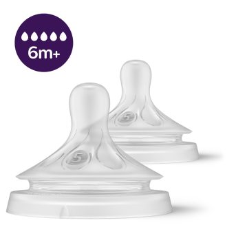   Philips AVENT Natural Response cumisüveg 5 gyors áramlás 6 hónapos kortól, 2 db