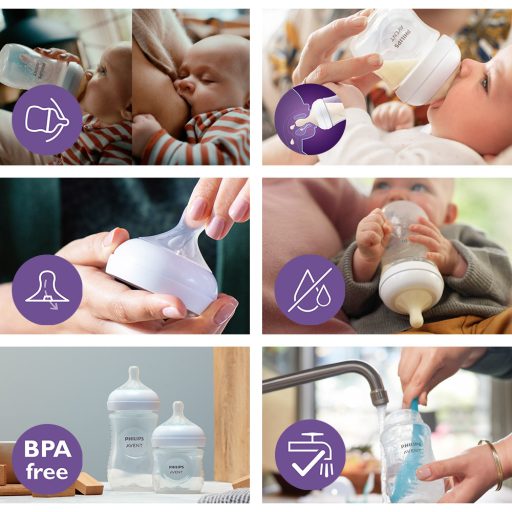 Philips AVENT Natural Response 6 etetőcumisüveg 6m+, 2 db