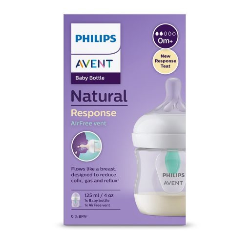 Philips AVENT Natural Response cumisüveg AirFree szeleppel 125 ml, 0m+