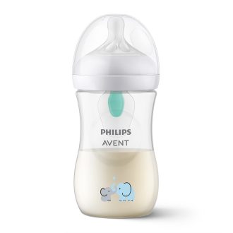   Philips AVENT Natural Response cumisüveg AirFree szeleppel 260 ml, 1m+, elefánt
