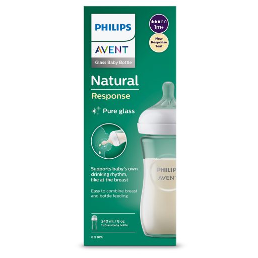 Philips AVENT Natural Response üveg cumisüveg 240 ml, 1m+