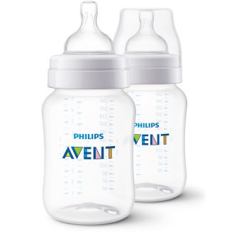   Philips AVENT SCY103/02 Cumisüveg Anti-colic 260ml 1hó+ 2 db