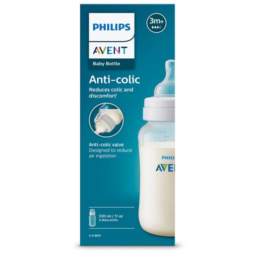 Philips AVENT SCY106/01 Cumisüveg  Anti-colic 330ml 3hó+