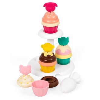 SKIP HOP Zoo halmozható Cupcakes változó színekkel 3é+