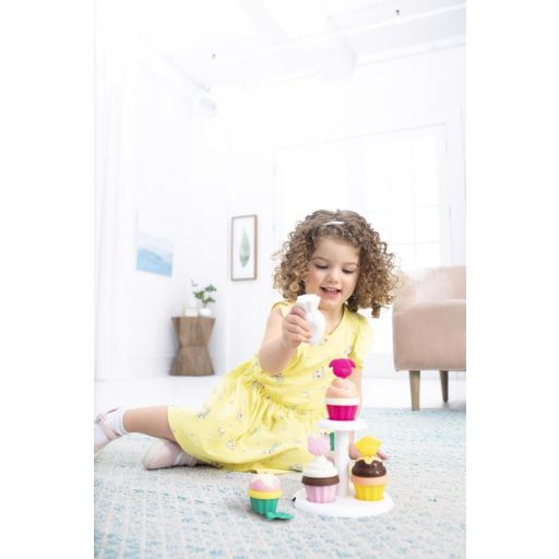 SKIP HOP Zoo halmozható Cupcakes változó színekkel 3é+