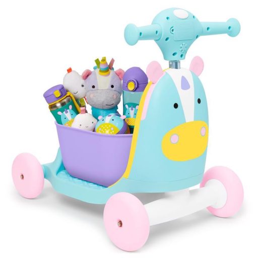 SKIP HOP Zoo ugráló 3 az 1-ben Ride-On Egyszarvú 12h+ 20 kg-ig