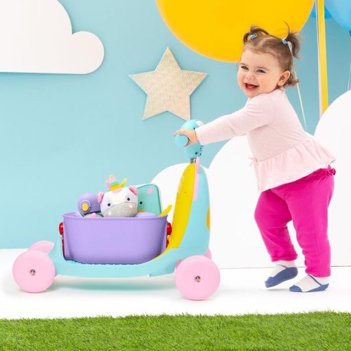 SKIP HOP Zoo ugráló 3 az 1-ben Ride-On Egyszarvú 12h+ 20 kg-ig