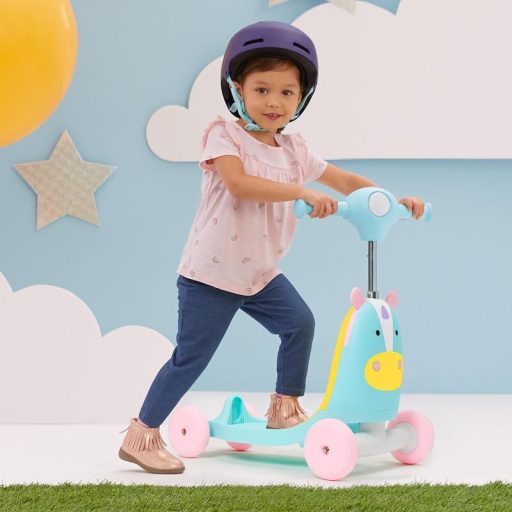 SKIP HOP Zoo ugráló 3 az 1-ben Ride-On Egyszarvú 12h+ 20 kg-ig