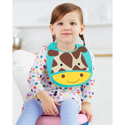 SKIP HOP Zoo Bryndák szilikonos Zsiráf 6h+