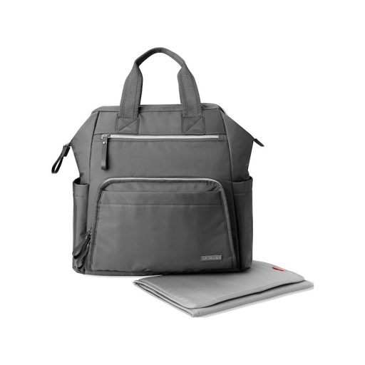 SKIP HOP Táska pelenkázó/hátizsák Mainframe Charcoal