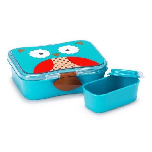 SKIP HOP Zoo Tízórai doboz 700 ml Bagoly 3év+