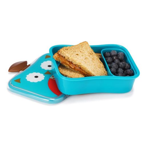 SKIP HOP Zoo Tízórai doboz 700 ml Bagoly 3év+